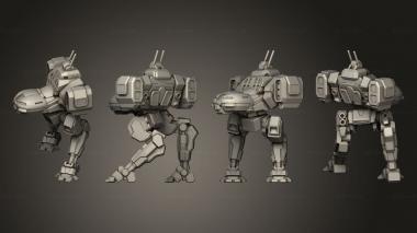 Military figurines JR 7 IIC 4 3d model