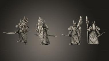 Military figurines Judicator 02 3d model