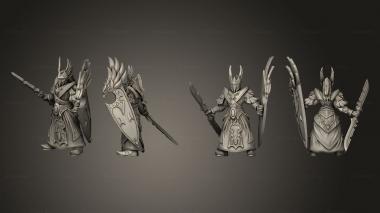 Military figurines Judicator 03 3d model