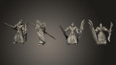 Military figurines Judicator 04 3d model