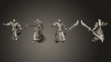 Military figurines Judicator 05 3d model