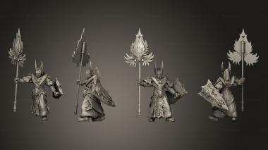 Military figurines Judicator icon 3d model