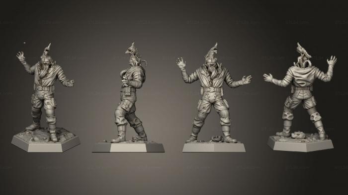 Military figurines (Juvenile Proto Osteotron 1, STKW_8472) 3D models for cnc