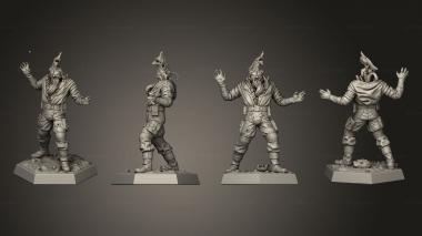 Military figurines Juvenile Proto Osteotron 1 3d model