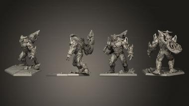Military figurines Kabuto Chimeromorph 3d model