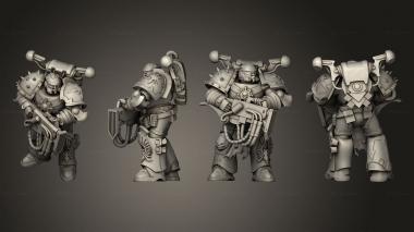 Military figurines Kakophani 1 3d model