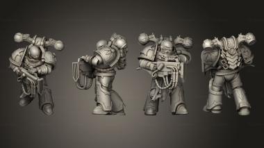 Military figurines Kakophani 4 3d model