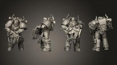 Military figurines Kakophani 6 3d model