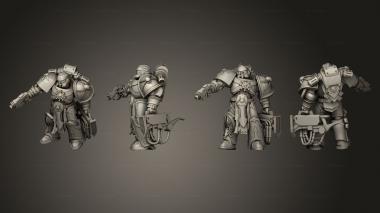 Military figurines Kakophani 7 3d model
