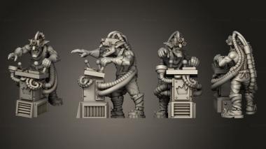 Military figurines Kannon Crew 2 3d model