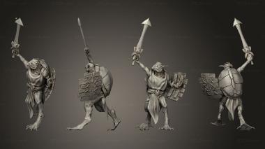 Military figurines Kappa 4 2 3d model