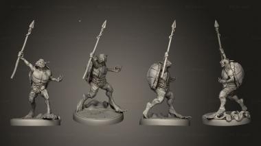 Military figurines Kappa 4 3d model