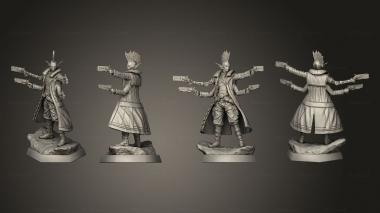 Military figurines Kashgla Buckaroo 3d model