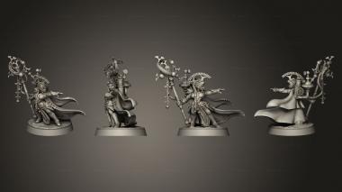 Military figurines Kerimil Stargazer Navigator 3d model