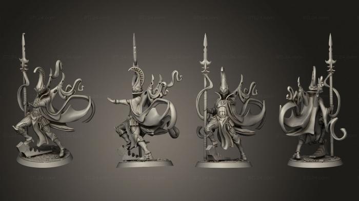 Military figurines (Keyfiel Void Shaman Base, STKW_8522) 3D models for cnc
