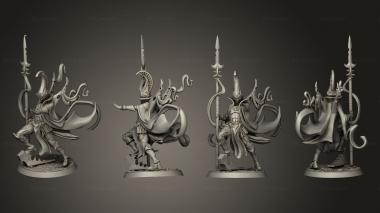 Military figurines Keyfiel Void Shaman Base 3d model