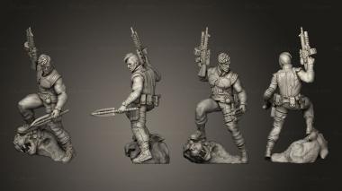 Military figurines Killmonger Usurper Lion usurper lion 3d model