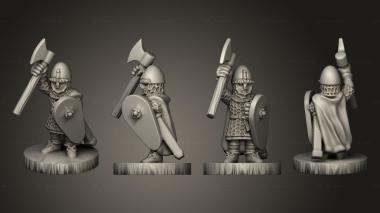 Military figurines KING HAROLD GODWINSON IND 3d model