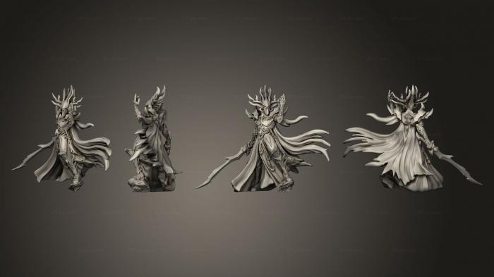 Military figurines (King Kaelith, STKW_8534) 3D models for cnc