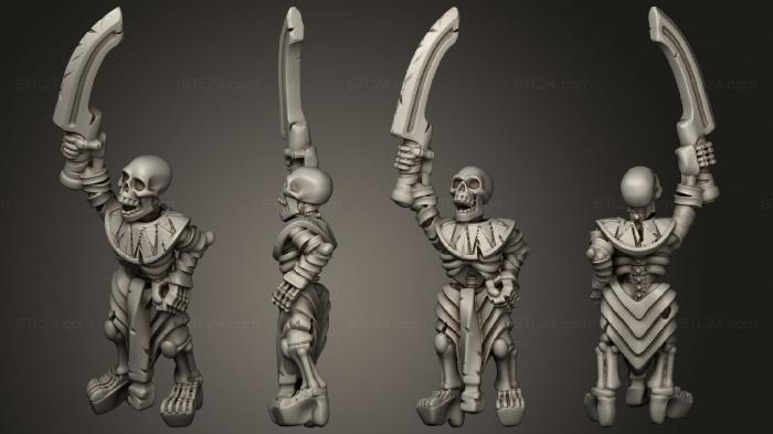 Military figurines (King of Sands Bone Thrower crew 02, STKW_8540) 3D models for cnc