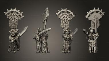 Military figurines King of Sands Chariot Crew 04 3d model