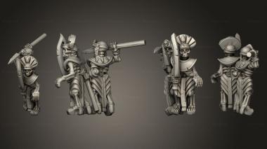 Military figurines King of Sands Chariot Crew 05 3d model
