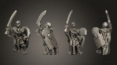 Military figurines King of Sands Chariot Crew 06 3d model