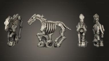 Military figurines King of Sands Chariot Horse 02 3d model