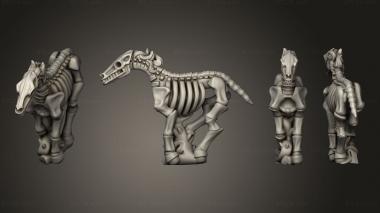 Military figurines King of Sands Chariot Horse 05 3d model