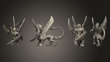 Military figurines King of Sands Sphinx 01 3d model