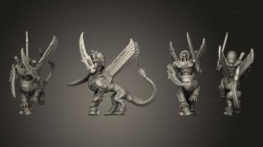 Military figurines King of Sands Sphinx 02 3d model