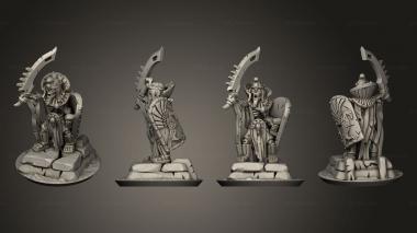Military figurines King of Sands 3d model