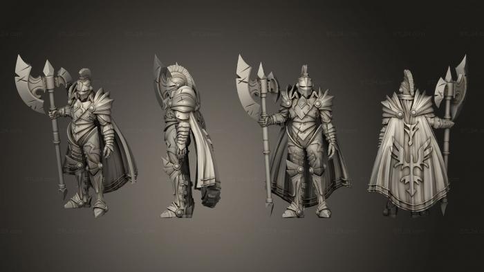 Military figurines (King s Cae Midnights A, STKW_8565) 3D models for cnc