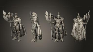 Military figurines King s Cae Midnights A 3d model