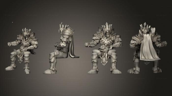 Military figurines (King s Cae Velon, STKW_8571) 3D models for cnc