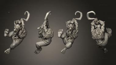 Military figurines Kingdom of Thamarya Ent Goblin D 3d model