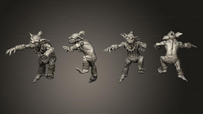 Military figurines (Kingdom of Thamarya Ent Goblin E, STKW_8575) 3D models for cnc