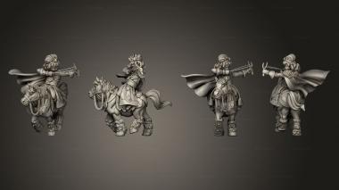 Military figurines Kingdom of Thamarya Little Princess 3d model