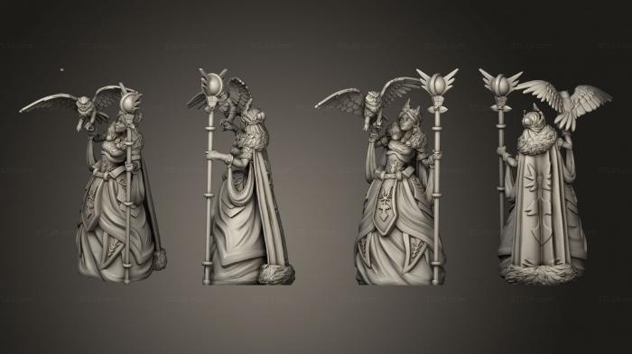 Military figurines (Kingdom of Thamarya Queen, STKW_8578) 3D models for cnc