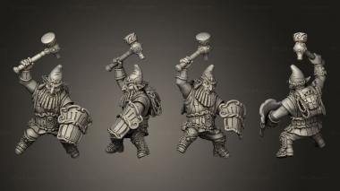Military figurines Kit II Hammer Rider 3d model