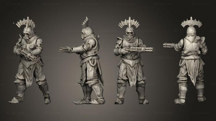 Military figurines (Kitbash, STKW_8594) 3D models for cnc