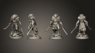 Military figurines Kiz Ai er 3d model