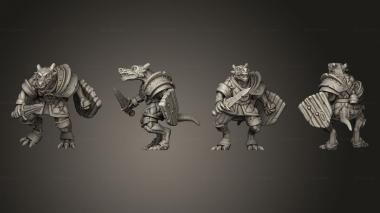 Military figurines KOBOLD 03 3d model