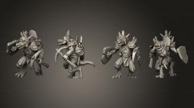 Military figurines KOBOLD 07 3d model