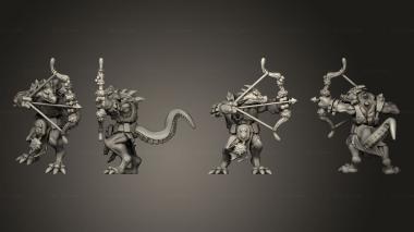 Military figurines Kobolds Jik The Ranger A 3d model