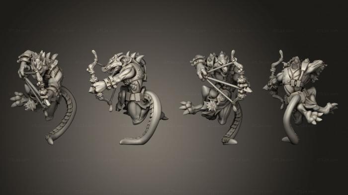 Military figurines (Kobolds Jik The Ranger C, STKW_8699) 3D models for cnc
