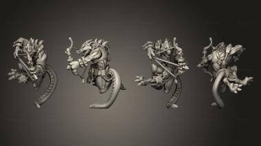 Military figurines Kobolds Jik The Ranger C 3d model