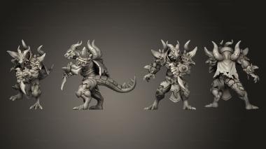 Military figurines Kobolds Kigrux The Leader A 3d model