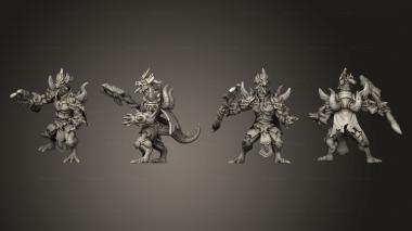 Military figurines Kobolds Kigrux The Leader B 1 3d model