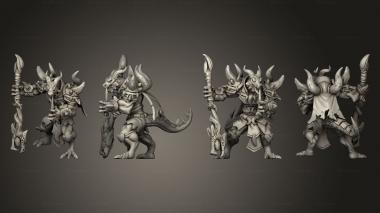 Military figurines Kobolds Kigrux The Leader D 2 3d model